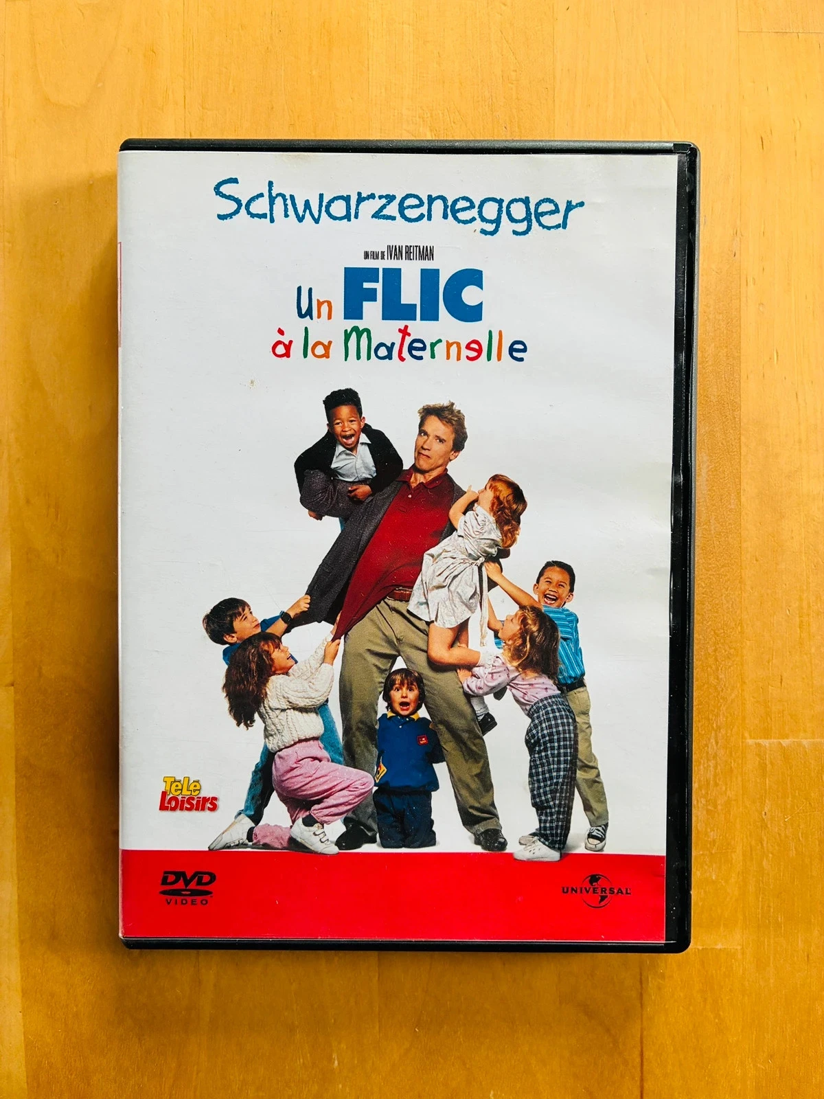 DVD Un flic à la maternelle Arnold Schwarzenegger.